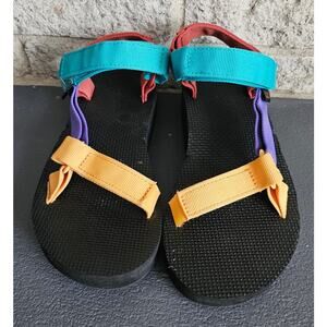 Teva Midform Universal Sandals, Bright Retro Multi Color, New  Womens Sz 7